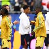 England’s Spence appears to refuse handshake with booed Ghana player Partey