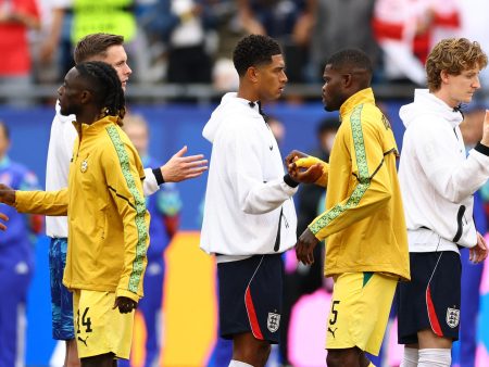 England’s Spence appears to refuse handshake with booed Ghana player Partey