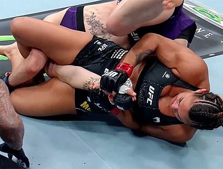 UFC Vegas 119 Prelims: Beatriz Mesquita dodges bullet, armbars Melissa Mullins