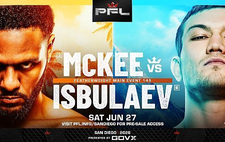 PFL San Diego weigh-in results: A.J. McKee’s return set; 1 fighter heavy