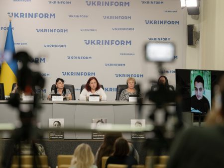 Ukrainian Women Plead for News of Disabled Relatives Held by Russia