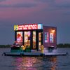 A floating convenience store appears in Toronto