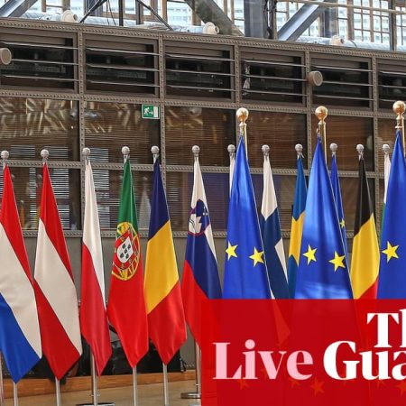 EU leaders sign joint statement in support of Ukraine – Europe live