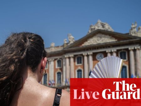 Europe heatwave live: UK issues rare red temperature warnings; French PM to hold crisis meeting after heat deaths