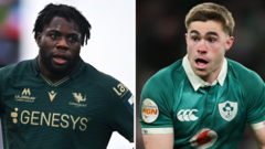 Uncapped trio in Ireland squad but Crowley out