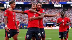 England last-32 tie on BBC – see full schedule