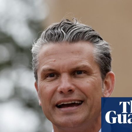 Pete Hegseth’s D-day speech on immigration condemned as ‘grotesque stupidity’