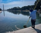 Reflecting pool to be drained again as Trump claims five vandalism arrests