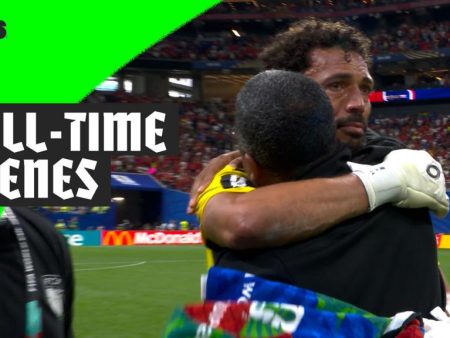 Emotional full-time scenes as Cape Verde celebrate 0-0 draw against Spain