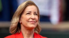 Tennis legend Evert says ‘relentless’ cancer has returned