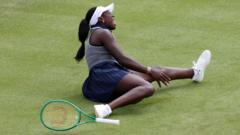 Williams’ Queen’s campaign in doubt after Mboko injury