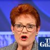 Pauline Hanson says Australia ‘must be monocultural’ in National Press Club speech