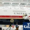 Trump unveils new Air Force One, a converted Qatari 747