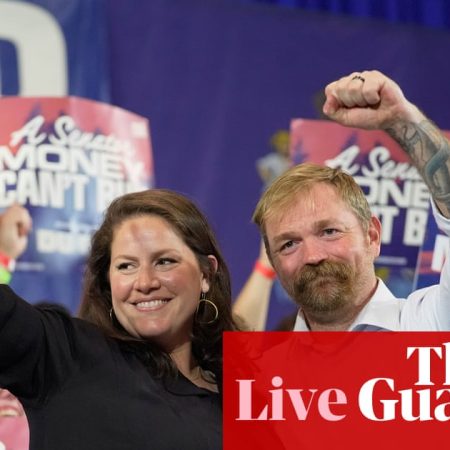 Controversial Graham Platner overcomes allegations to seal Maine Democratic nomination for Senate race – US politics live