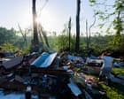 Two killed and several injured as tornado rips through southern Illinois