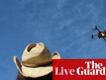 Australia news live: shark-spotting drones to patrol NSW beaches year-round