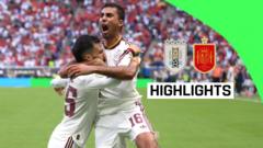 Muslera mistake gifts Spain win as 10-man Uruguay crash out ‘in disgrace’