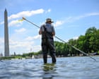 Trump claims ‘vandals’ foiled his $14m bid to revamp DC’s reflecting pool. What actually happened?