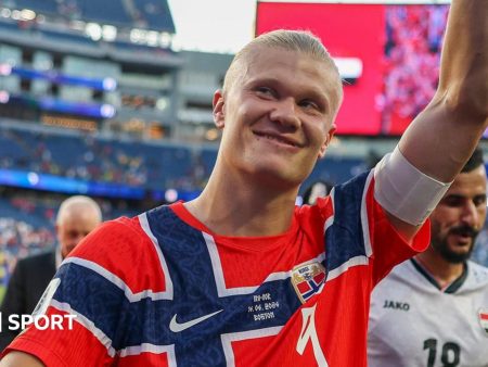 No stage too big – Haaland arrives in style at World Cup
