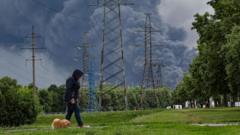 Moscow oil refinery attack brings Russia’s war with Ukraine closer to home
