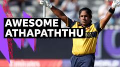 ‘Dominant’ Athapaththu hits tournament-best 106 for Sri Lanka