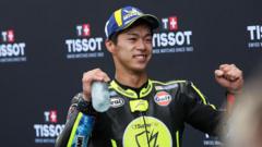 Ogura wins maiden MotoGP race after Bezzecchi crash