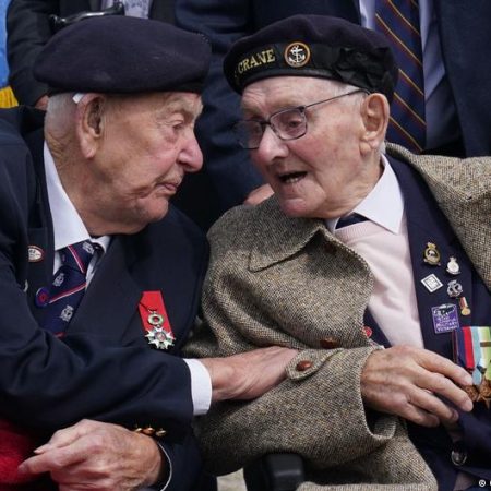 France: Veterans mark 82th anniversary of D-Day in Normandy
