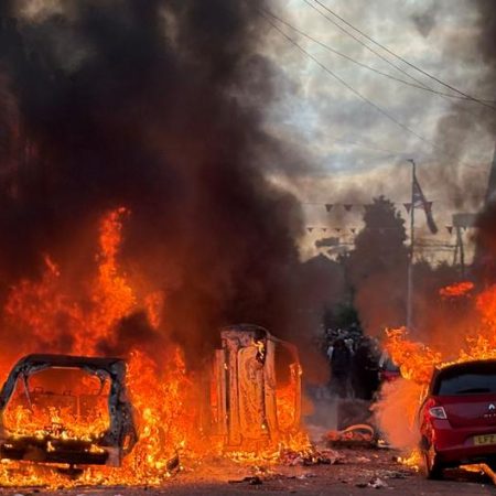 Racist riots break out across United Kingdom