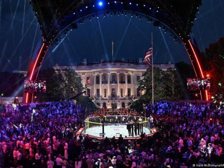 5 charged in plot to attack Trump’s UFC event, DOJ says