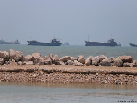 Iran: UK Navy reports cargo vessel hit in Strait of Hormuz