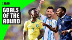 Messi, Mbappe & Vini jr – best World Cup goals from round one