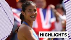 Raducanu beats Cirstea to book Queen’s quarter-final spot