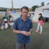 BBC at Venezuela baseball stadium sheltering earthquake survivors