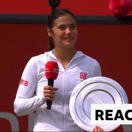 Raducanu thankful for ‘incredible support’ after Queen’s final loss