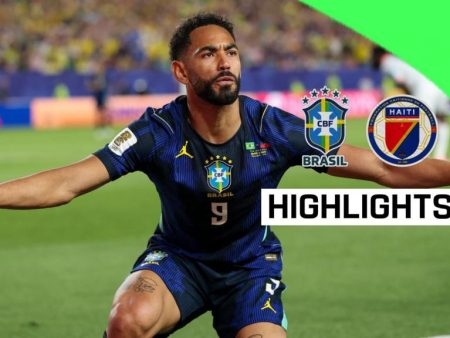 Cunha scores twice as Brazil beat Haiti
