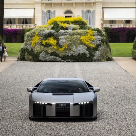 Audi Celebrates Launch of Nuvolari Supercar With Star-Studded Affair in the South of France
