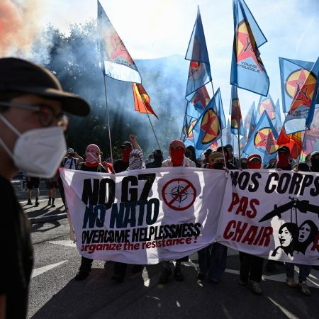 Geneva police use force as G7 protest escalates into violence