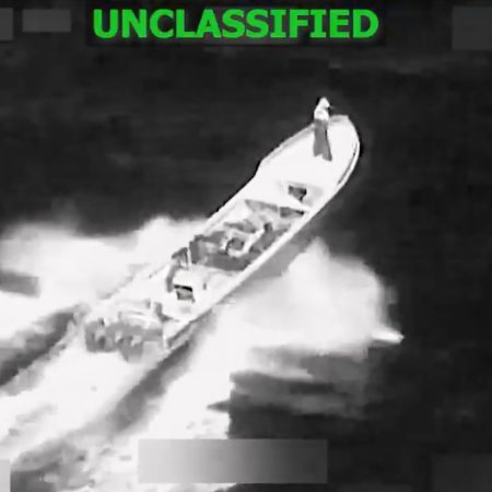 US kills 3 in strike on alleged drug smuggling boat in Eastern Pacific