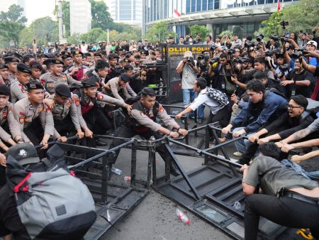 Indonesian students protest gov’t policies amid economic strain