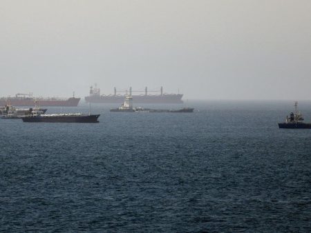 Shipping stalls in Strait of Hormuz after Iran declares key waterway shut
