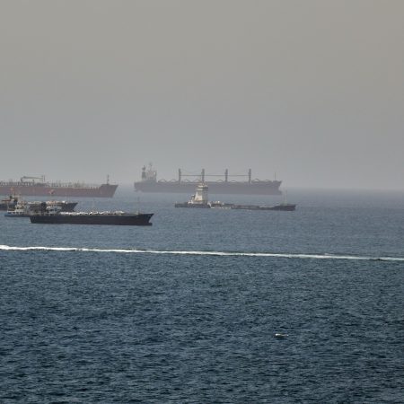 Iranian tankers exit US blockade zone before talks to end war