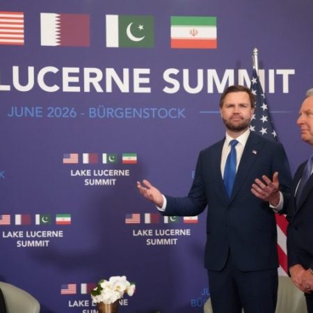 Vance arrives in Switzerland as US-Iran nuclear talks get underway