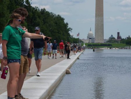 National Park Service: Sharp knife or razor used to cut Reflecting Pool liner