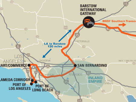 BNSF wins local approval for new $4B California rail intermodal project 