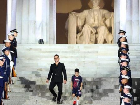 UFC Freedom 250 Gear Took Center Stage At The Lincoln Memorial
