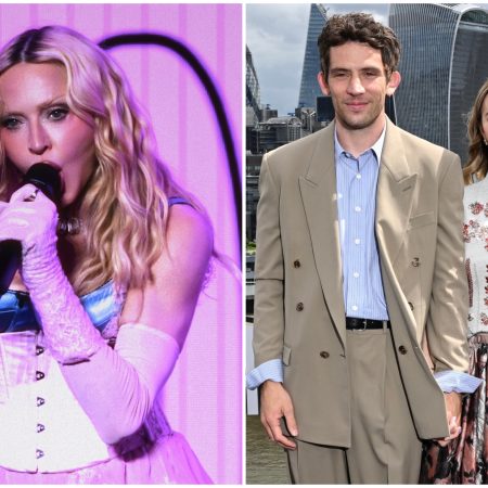 Madonna Performs in Times Square, Emily Blunt and Josh O’Connor Promote ‘Disclosure Day’ in London and More Celeb Red Carpet Photos: June 2026