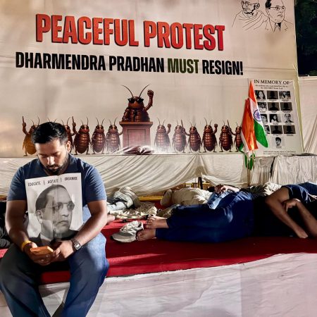 India’s ‘Cockroach’ movement camps out until education minister resigns