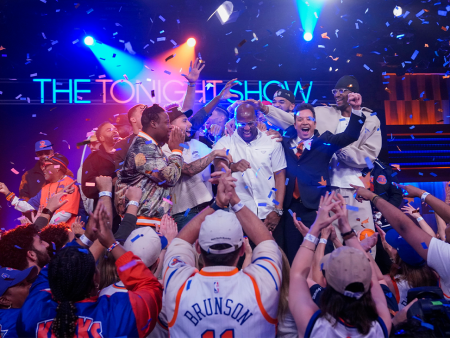 Jimmy Fallon, Jon Stewart, Seth Meyers and Jimmy Kimmel Revel in Knicks Win: “It All Feels Bigger Than Just Sports”