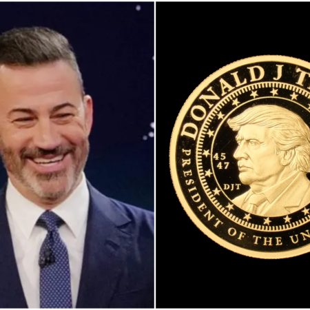 Jimmy Kimmel Ridicules Trump’s $12,000 UFC Fight Commemorative Coin That Has ‘No Face Value’: It Takes ‘Special Kind of Con Man’ to Sell Supporters ‘Money They Cannot Spend’