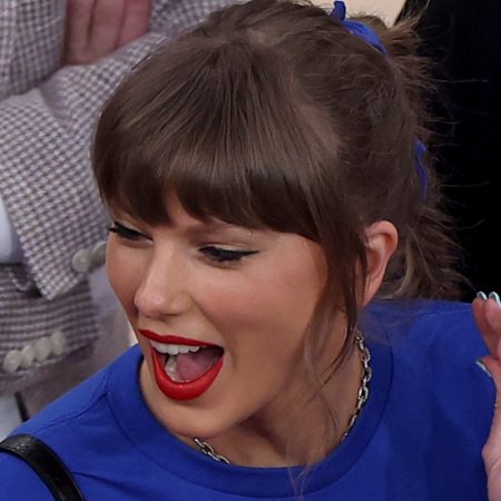 Taylor Swift Attends NBA Finals at Madison Square Garden to Support the Knicks